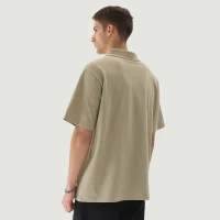 240GSM Unisex Oversized Polo Shirt - thumbnail image 2