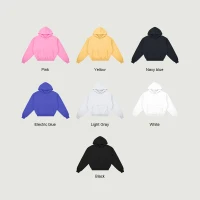 400GSM Unisex Heavyweight Tapered Balloon Hoodie - thumbnail image 3