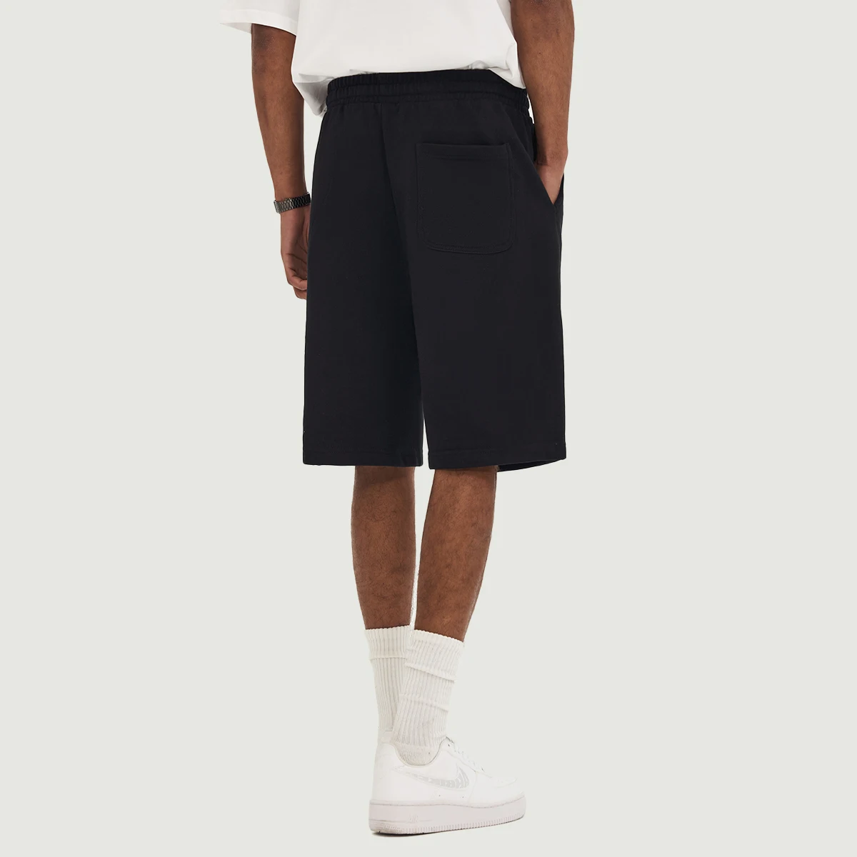 370GSM Unisex Casual Sweat Shorts - thumbnail image 2