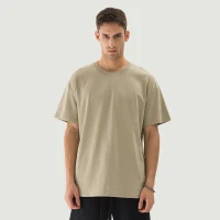 240GSM Unisex Oversized T-shirt - thumbnail image 1