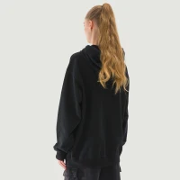 380GSM Unisex Washed Drawstring Hoodie - thumbnail image 2