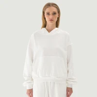 420GSM Unisex Boxy Hoodie - thumbnail image 1