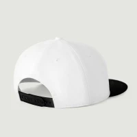 Unisex Flat-Brim Snapback Cap - thumbnail image 2