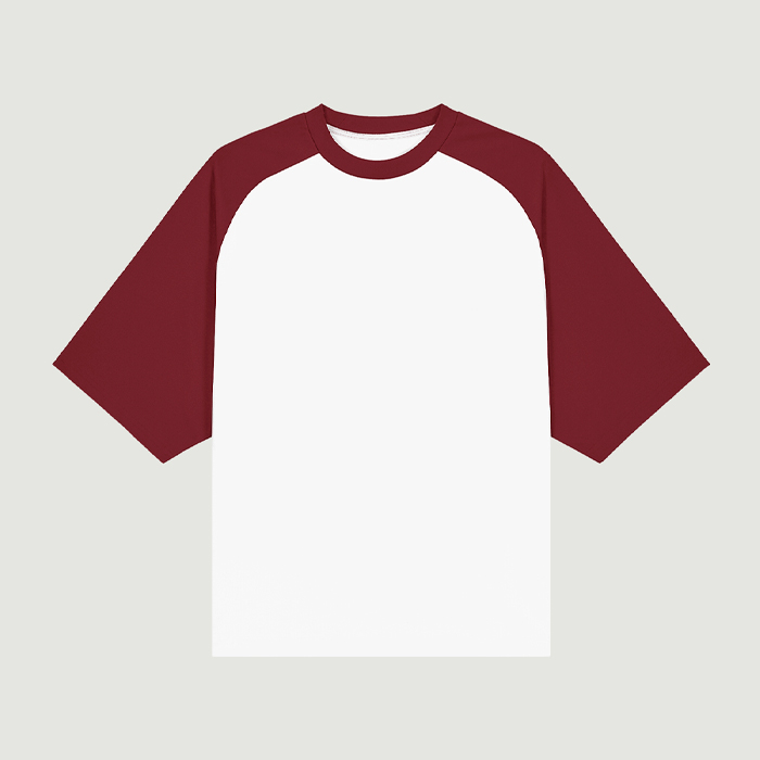 280GSM Unisex Oversized Baseball Tees