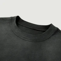 260GSM Unisex Oversized Sun Faded Long Sleeve Top - thumbnail image 5