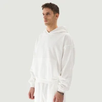 420GSM Unisex Boxy Hoodie - thumbnail image 3