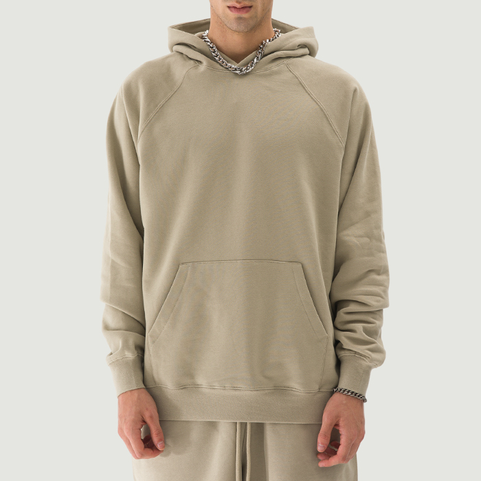 380GSM Unisex Brushed Fleece Hoodie
