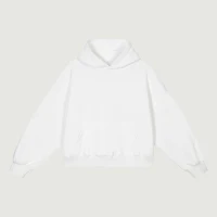420GSM Unisex Classic Boxy Hoodie - thumbnail image 1