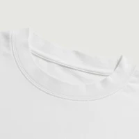 260GSM Unisex Raw Hem T-shirt - thumbnail image 4