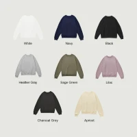 370GSM Unisex Heavyweight Oversized Sweatshirt - thumbnail image 4