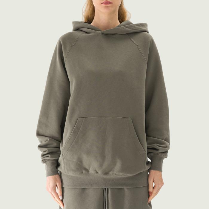 380GSM Unisex Brushed Fleece Hoodie