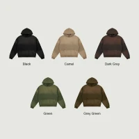 440GSM Unisex Super Heavyweight Sun Faded Hoodie - thumbnail image 3