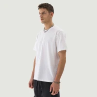 220GSM Unisex Regular Fit Crew Neck T-shirt - thumbnail image 3