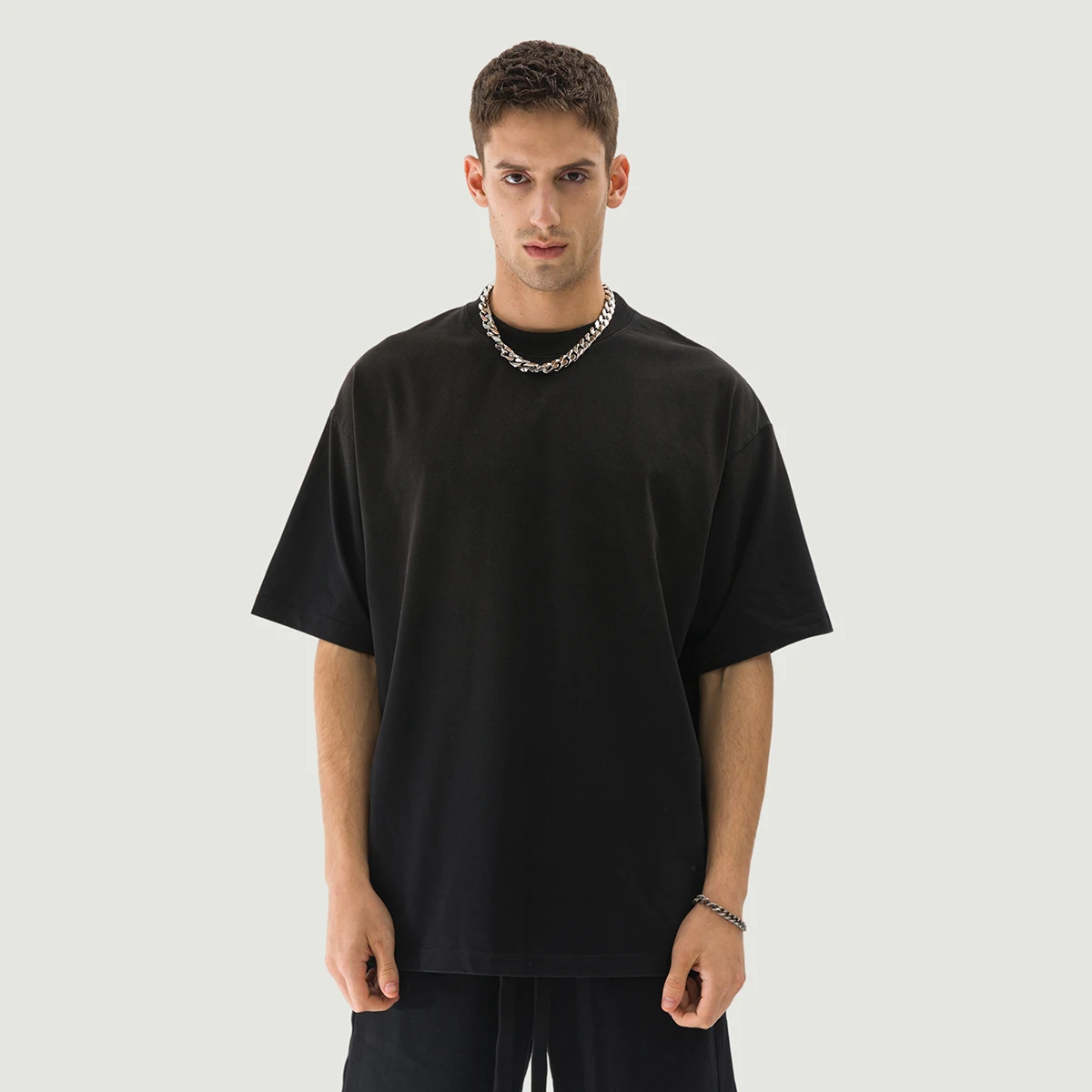 260GSM Unisex Boxy Sun Faded T-shirt - main image