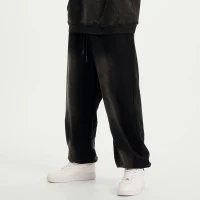 400GSM Unisex Super Heavyweight Sun Faded Sweatpants - thumbnail image 3