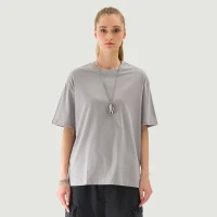 190GSM Unisex Slit Hem T-shirt - thumbnail image 1