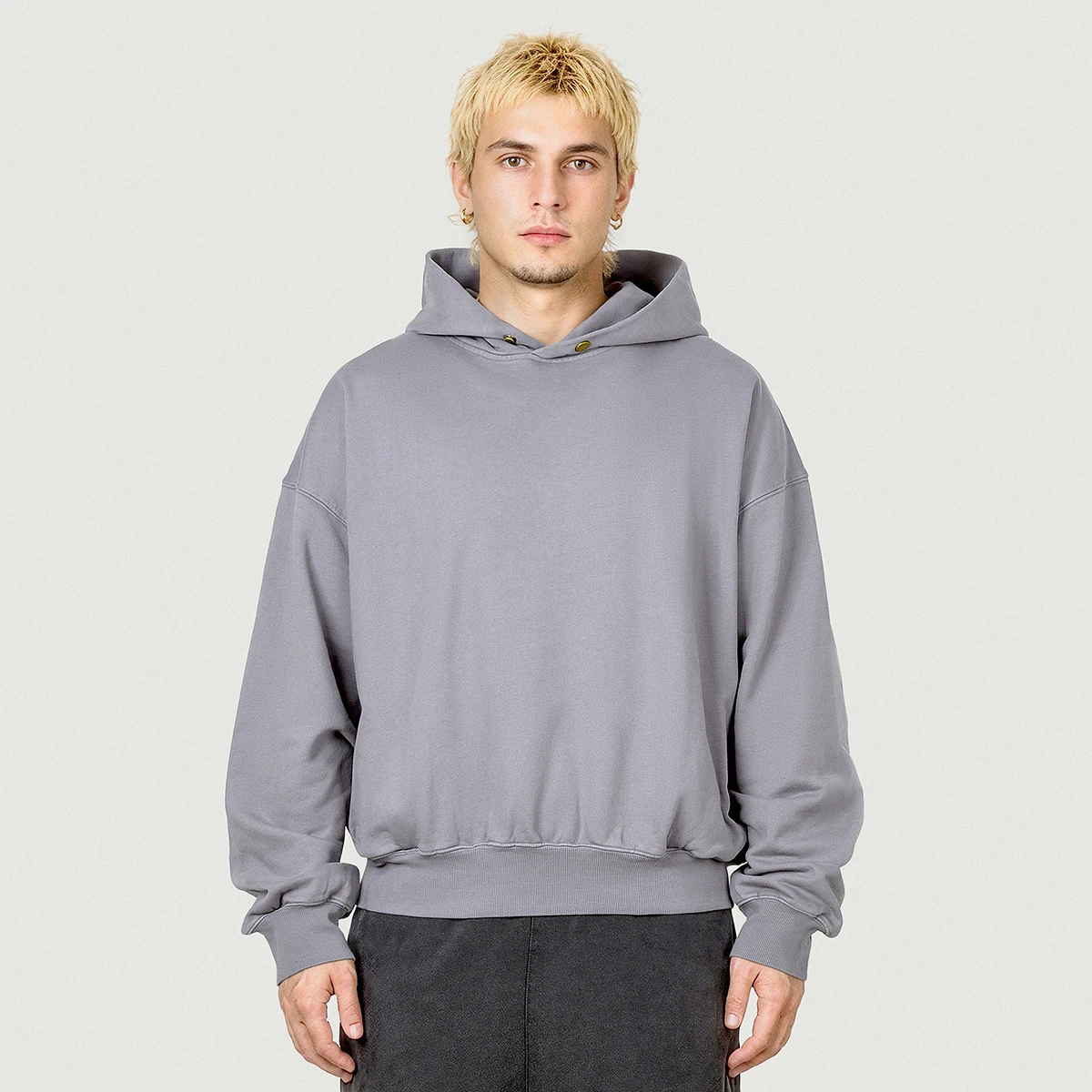 420GSM Unisex Snap Collar Hoodie - VoteCustom Edition - main image