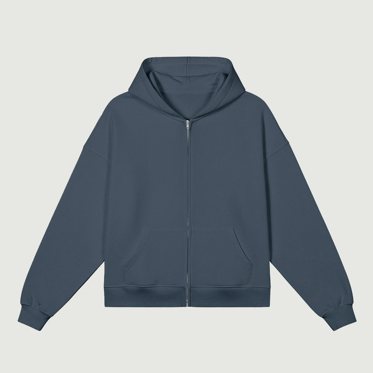 440GSM Unisex Heavyweight Full-zip Hoodie - main image