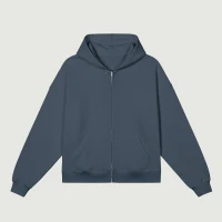 440GSM Unisex Heavyweight Full-zip Hoodie - thumbnail image 1
