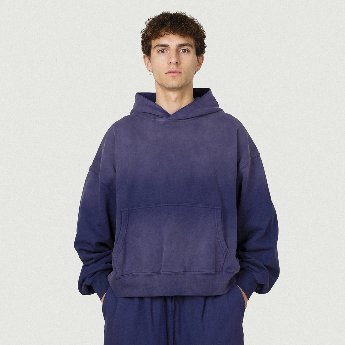 420GSM Unisex Classic Boxy Sun Faded Hoodie - VoteCustom Edition - main image
