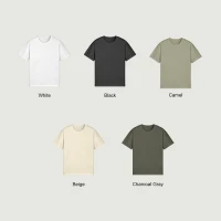 240GSM Unisex Oversized T-shirt - thumbnail image 4
