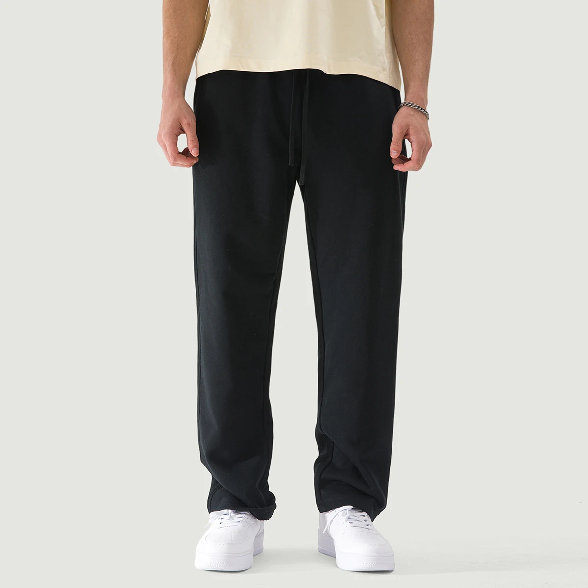 380GSM Unisex Relaxed Fit Brushed Fleece Sweatpants - main image