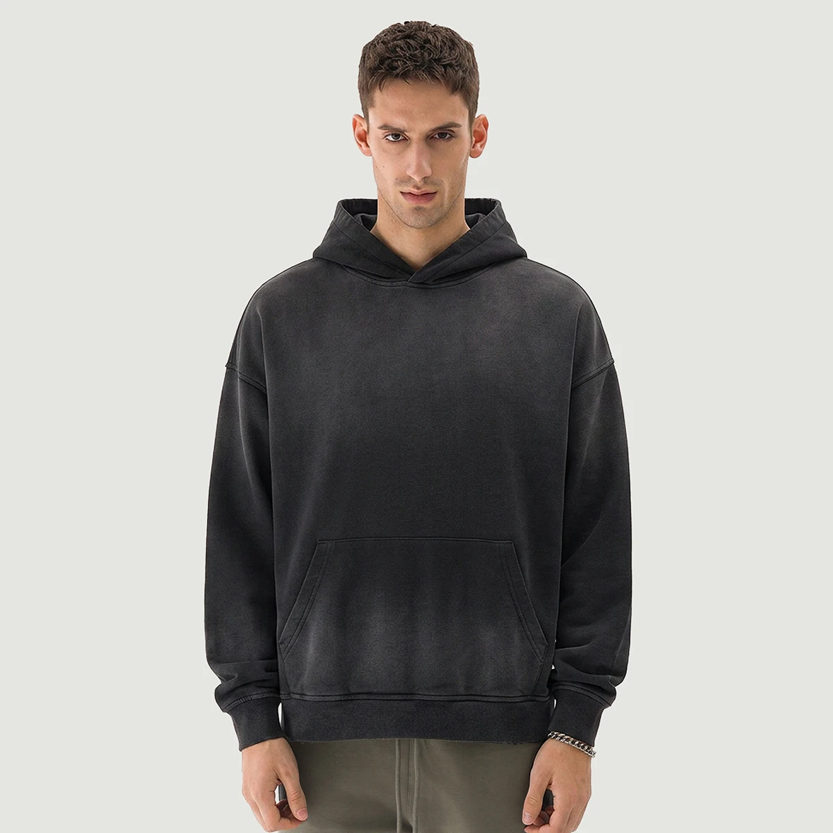 440GSM Unisex Super Heavyweight Sun Faded Hoodie - main image