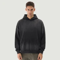 440GSM Unisex Super Heavyweight Sun Faded Hoodie - thumbnail image 1
