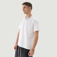 180GSM Unisex Classic Fit Crew Neck T-shirt - thumbnail image 3