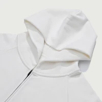 380GSM Unisex Heavyweight Fleece-lined Full-zip Hoodie - thumbnail image 4