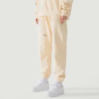 380GSM Unisex Heavyweight Brushed Fleece Sweatpants - thumbnail image 3