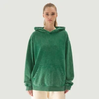 440GSM Unisex Super Heavyweight Oversized Faded Hoodie - thumbnail image 1