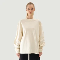 240GSM Unisex Crew Neck Loose Long Sleeve - thumbnail image 1