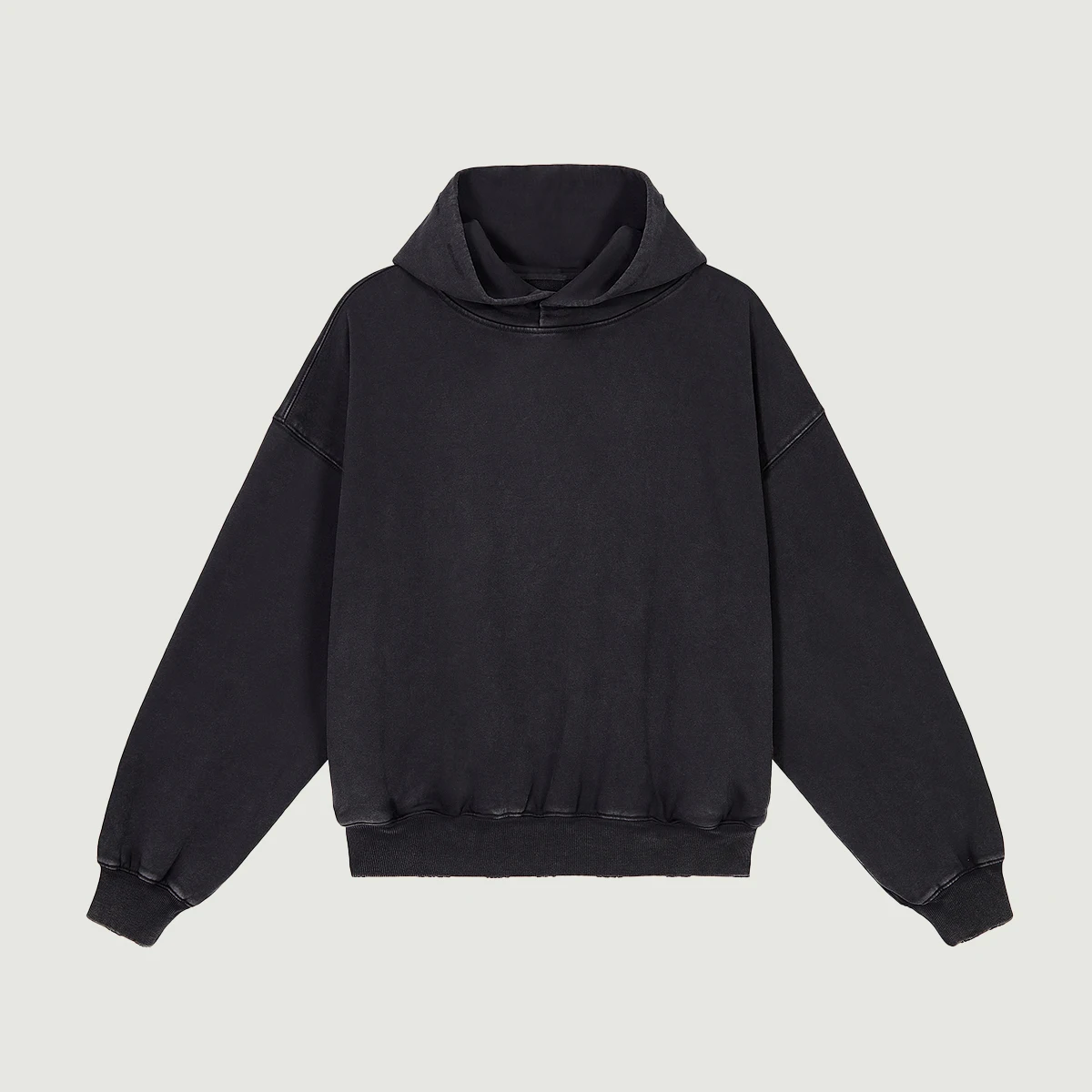 420GSM Unisex Snap Collar Hoodie - main image