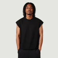 380GSM Unisex Boxy Tank Top - thumbnail image 1