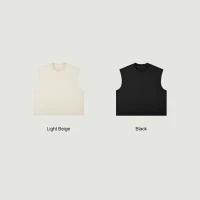 380GSM Unisex Boxy Tank Top - thumbnail image 3