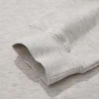 380GSM Unisex Fleece-lined Snap Collar Hoodie - thumbnail image 5