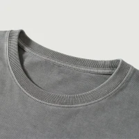 230GSM Unisex Faux-layered Faded Long Sleeve - thumbnail image 5