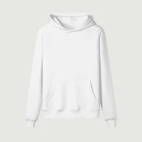 380GSM Unisex Fleece-lined Hoodie - thumbnail image 1