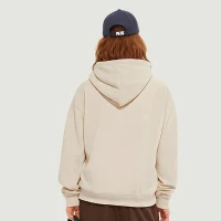 380GSM Unisex Fleece-lined Drawstring Hoodie - thumbnail image 3