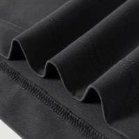 255GSM Unisex Boxy Fit Solid Color Tee - thumbnail image 7