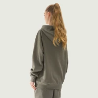 380GSM Unisex Brushed Fleece Hoodie - thumbnail image 2