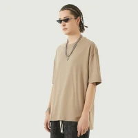 190GSM Unisex Slit Hem T-shirt - thumbnail image 3