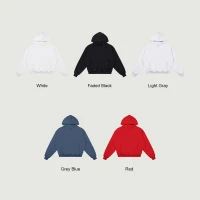 420GSM Unisex Boxy Hoodie - thumbnail image 3