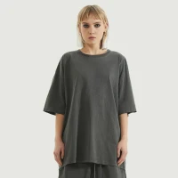 200GSM Unisex Washed T-shirt - thumbnail image 1