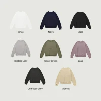 370GSM Unisex Heavyweight Oversized Sweatshirt - thumbnail image 4