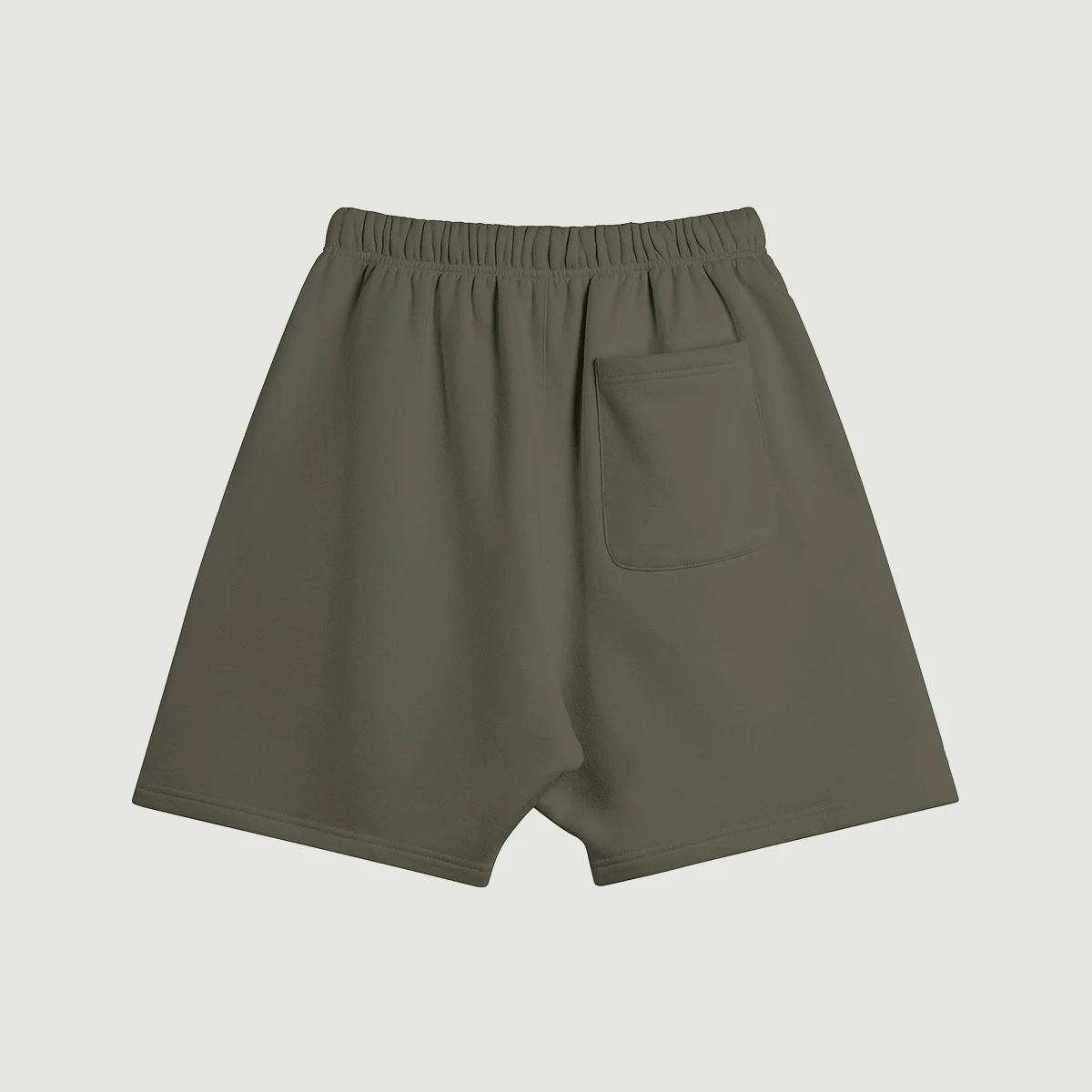 380GSM Unisex Oversized Fleece-lined Shorts - thumbnail image 2