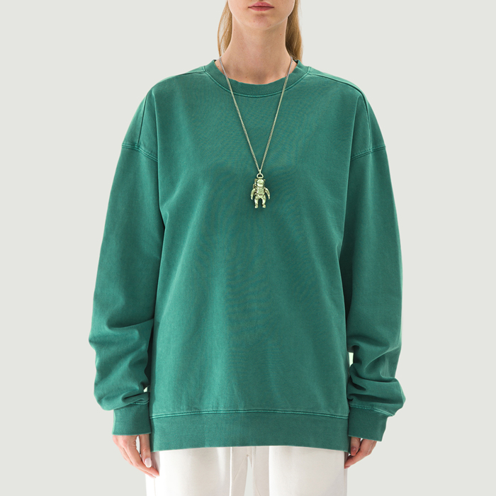 380GSM Unisex Heavyweight Oversized Side Slit Faded Sweatshirt