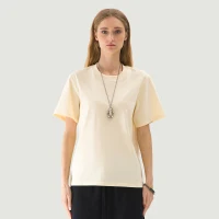 220GSM Unisex Regular Fit Crew Neck T-shirt - thumbnail image 1