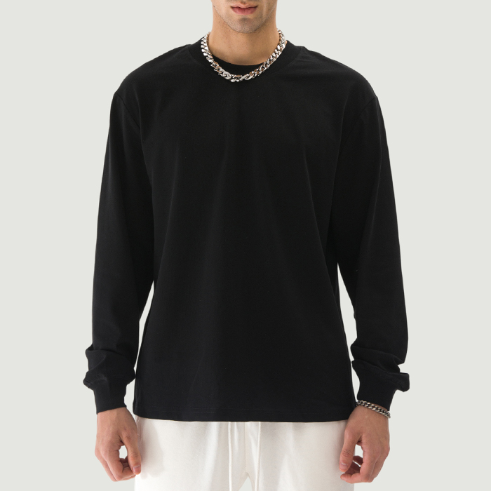 240GSM Unisex Crew Neck Loose Long Sleeve